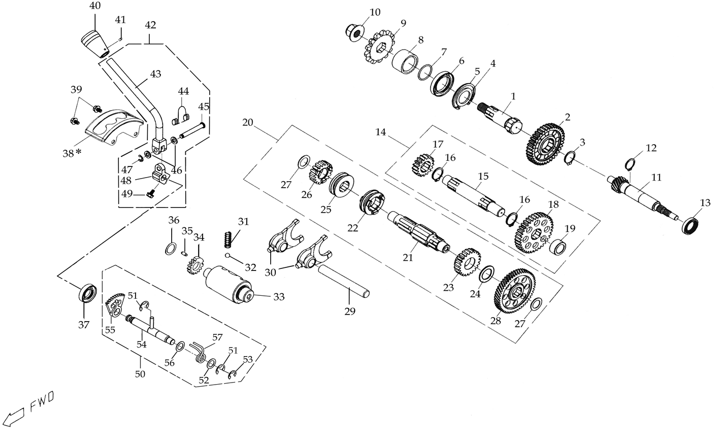 29. Transmission(L|R. GEAR) 2