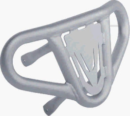 FRONT BUMPER P21 DINLI 450 BLACK