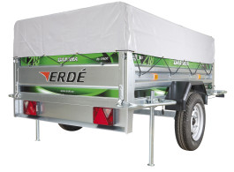 Daxara 107 høj presenning m/ramme